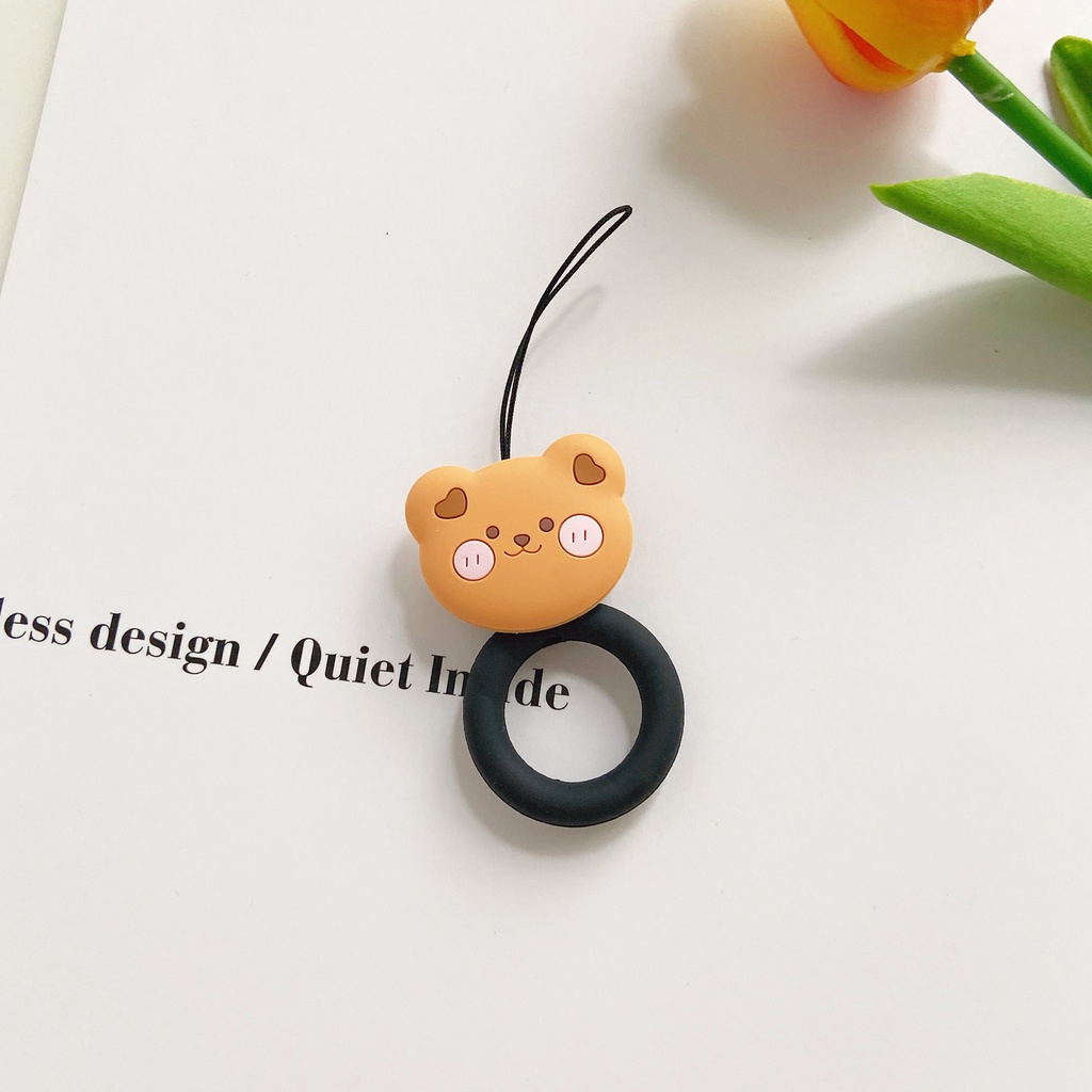 silicone strap for Phone Key Strap For Mobile Phone Strap Strap Bracelet Cartoon Phone Accessories