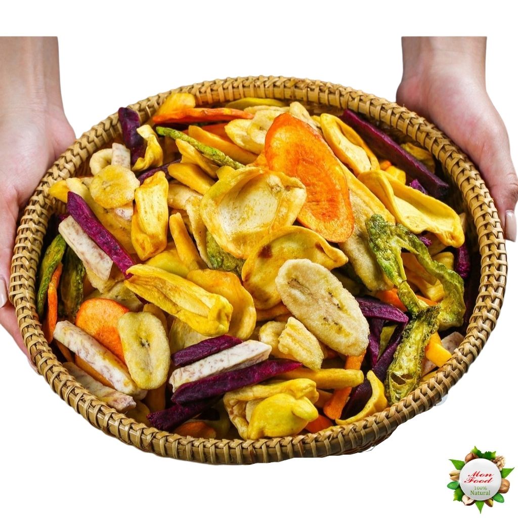 Trái Cây Thập Cẩm Sấy Khô, Hoa Quả Sấy, Rau Củ Sấy Loại 1 Siêu Ngon Không Vỡ Vụn Đủ Vị, ToFood86