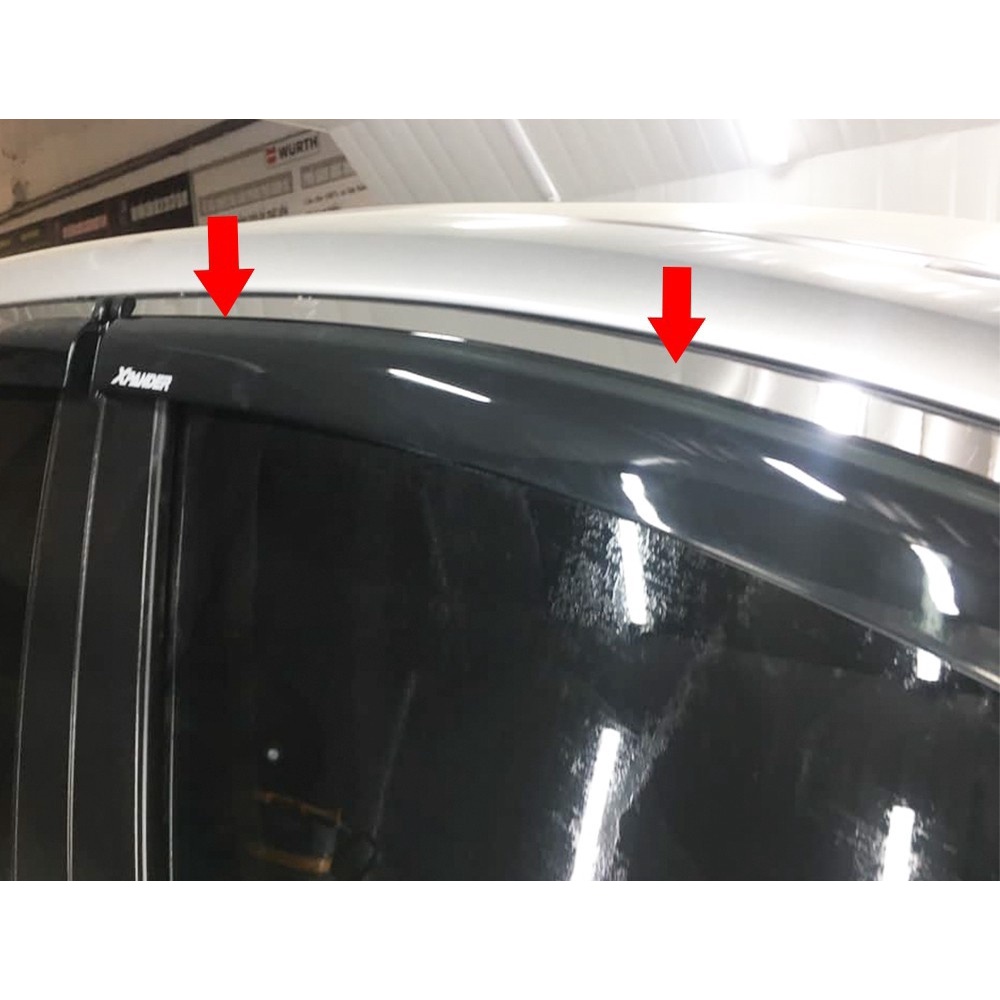 Vè che mưa xe Xpander 2019-2021 chỉ mạ Crom loại Cao Cấp