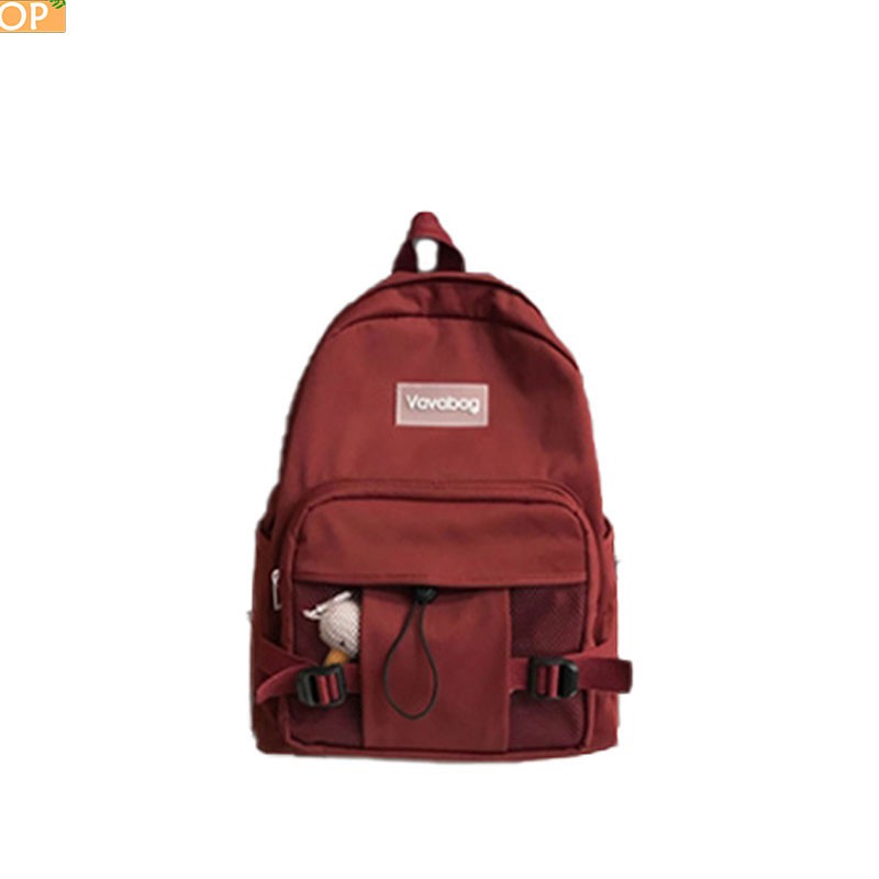 Balo - cặp sách Ulzzang Basic Vavabag đi học, đi làm, du lịch, đựng laptop B083 Unisex nam nữ phong cách thời trang