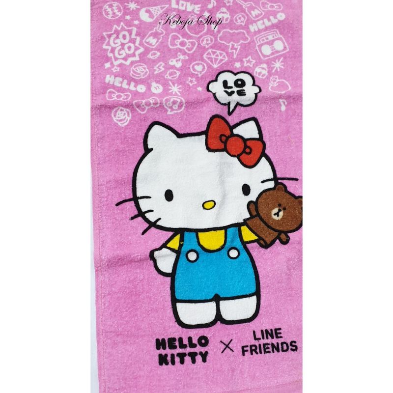 Khăn tắm cotton hình cute siêu dễ thương 27cm x 50cm