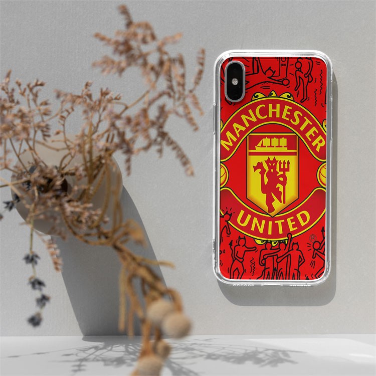 Ốp lưng logo tuyệt đẹp CLB Manchester United cho Iphone 5 6 7 8 Plus 11 12 Pro Max X Xr FOO20210118