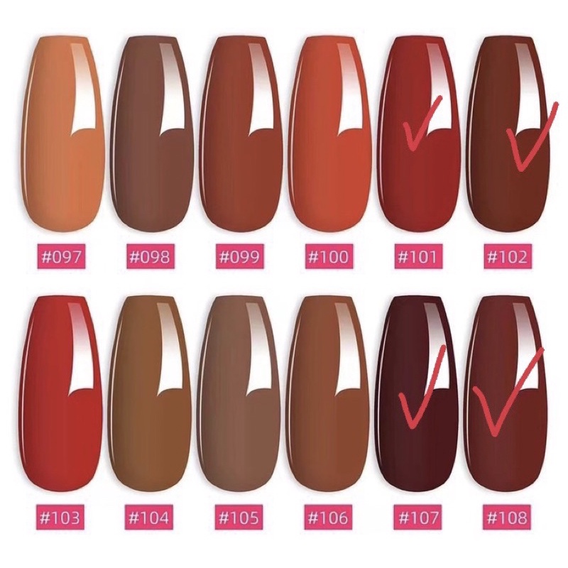 Sơn gel Dirse lẻ màu sơn ,sơn bóng mướt,chuẩn màu