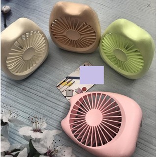 Quạt mini để bàn pin sạc 2 chế độ