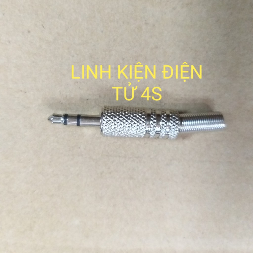 Đầu jack hàn đầu loa 3.5mm - 2 điểm cực