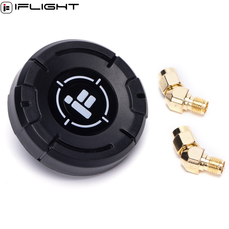 Ăng Ten IFlight Pigeon 5.8G 9dBi RP-SMA LHCP RHCP + 2 Bộ Chuyển Đổi 45 Độ