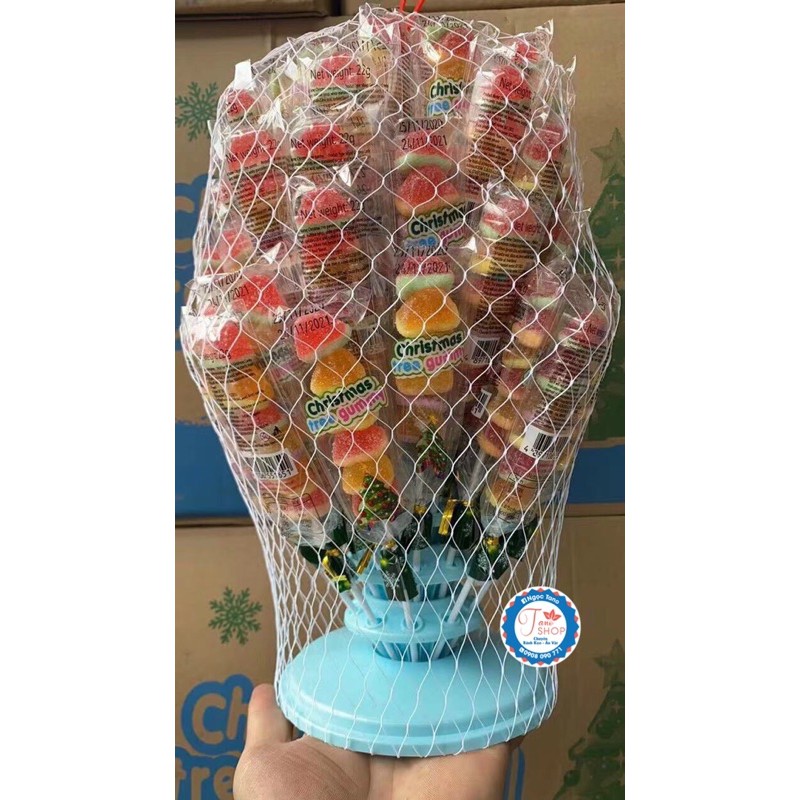 1 que kẹo dẻo Burger - Hongkong, ăn vặt ngon rẻ TaNo