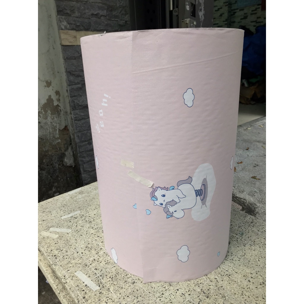 Giấy dán tường khổ 45cm nhiều mẫu hoạt hình dễ thương giá bán 1m