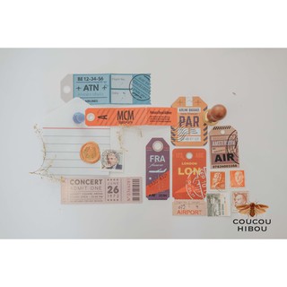 TÚI TICKET STICKER - mẫu C