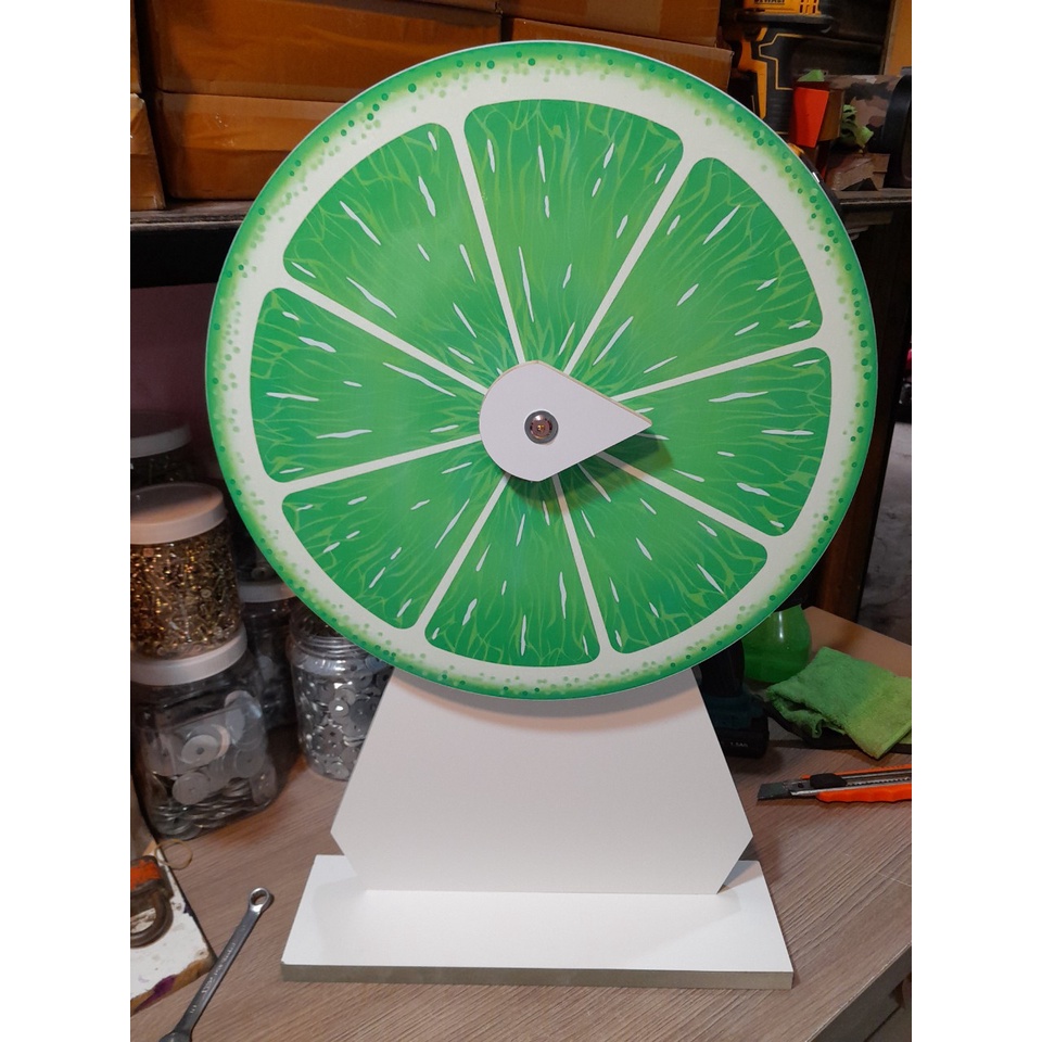 VÒNG QUAY MAY MẮN - QUẢ CHANH -size 40cm cao 60cm