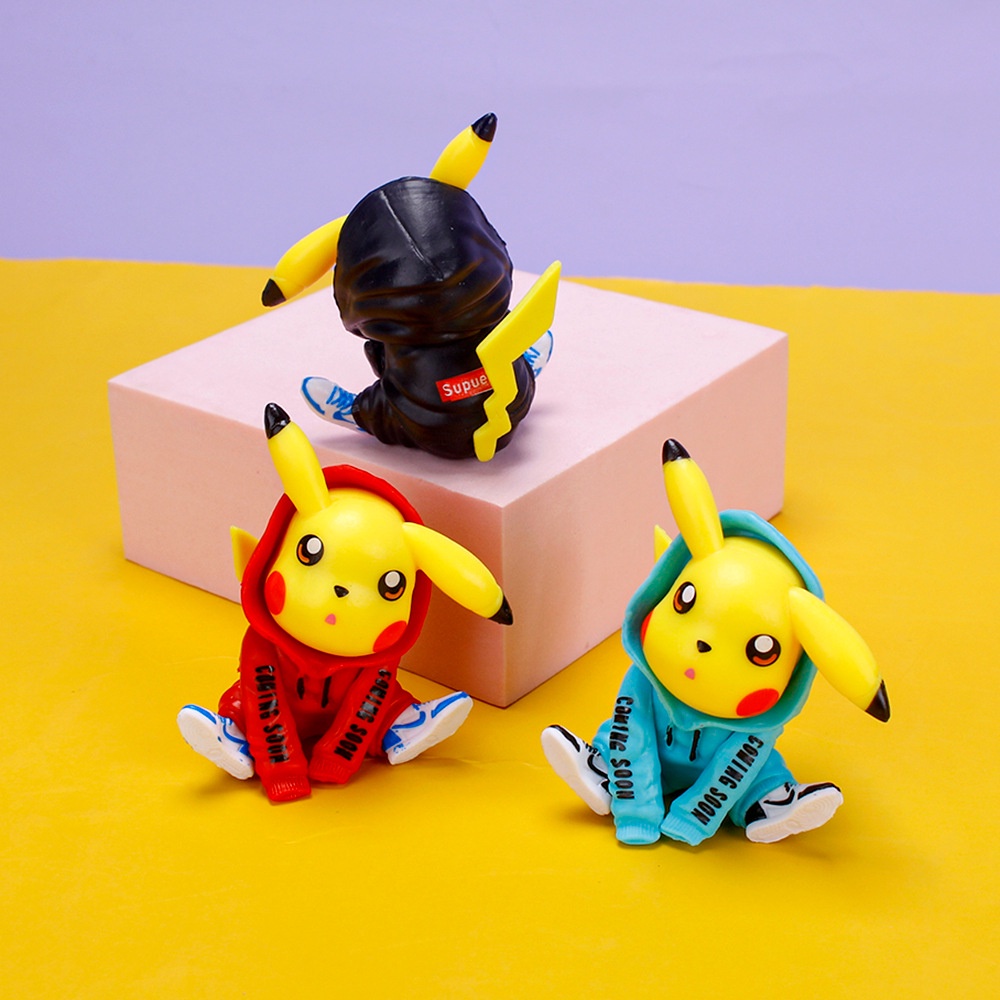 Mô Hình Nhân Vật Pikachu Bằng Pvc Đáng Yêu One