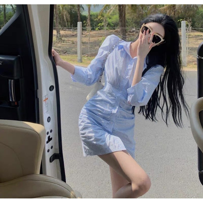 Váy sơ mi tiểu thư - Quảng châu