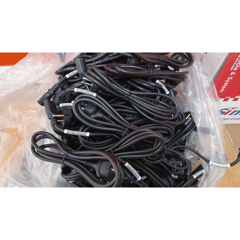 Dây nguồn  2 chân dài 1.8m có tiếp mát chuẩn 10A-205V chính hãng longwell dâyZin theo máy đồng bộ