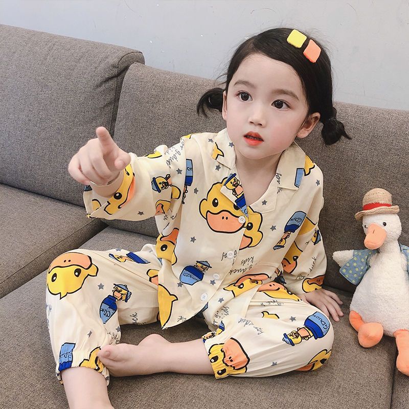 Bộ Đồ Ngủ Tay Dài Thoáng Khí Thoải Mái Dễ Phối Đồ Cho Nữ