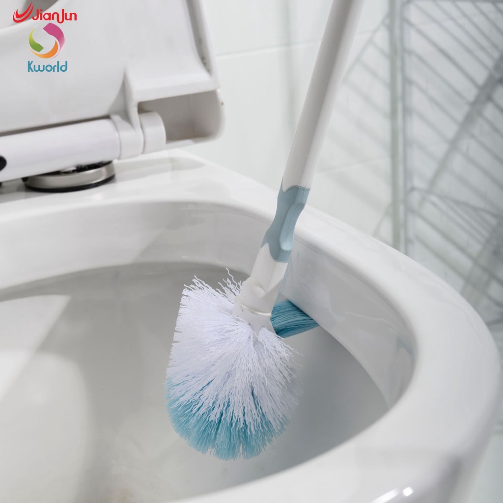 Bộ Bàn Chải Vệ Sinh Toilet Cán Dài Có Thể Uốn Cong Tiện Dụng