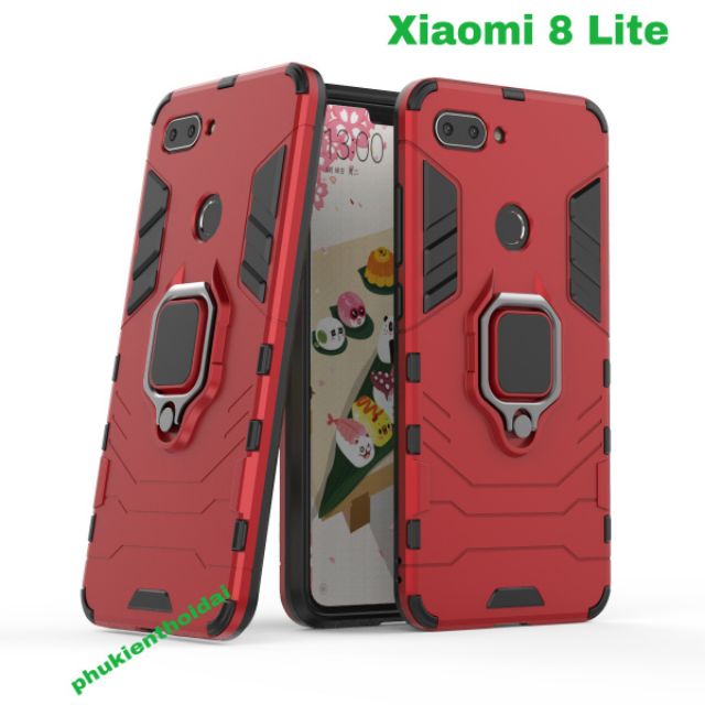 Ốp lưng Xiaomi Mi 11 Lite / Mi 11 Lite 5G / Mi 8 Lite chống sốc Iron Man Iring cao cấp
