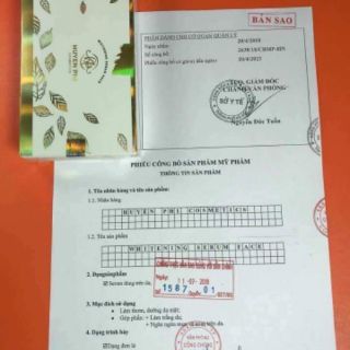 Serum nano dưỡng trắng Huyền phi