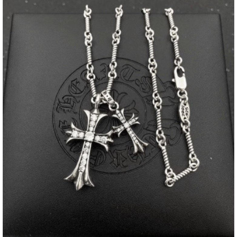 [ẢNH THẬT] VÒNG CỔ CHROME HEART CH-35- Dây chuyền titan hoạ tiết Chrome heart CH-35 / Chrome heart n