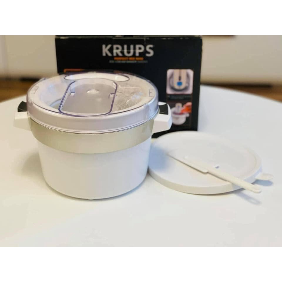 [Mã ELHADEV giảm 4% đơn 300K] Máy Làm Kem Krups GVS241 Ice Cream Maker (Hàng Đức)
