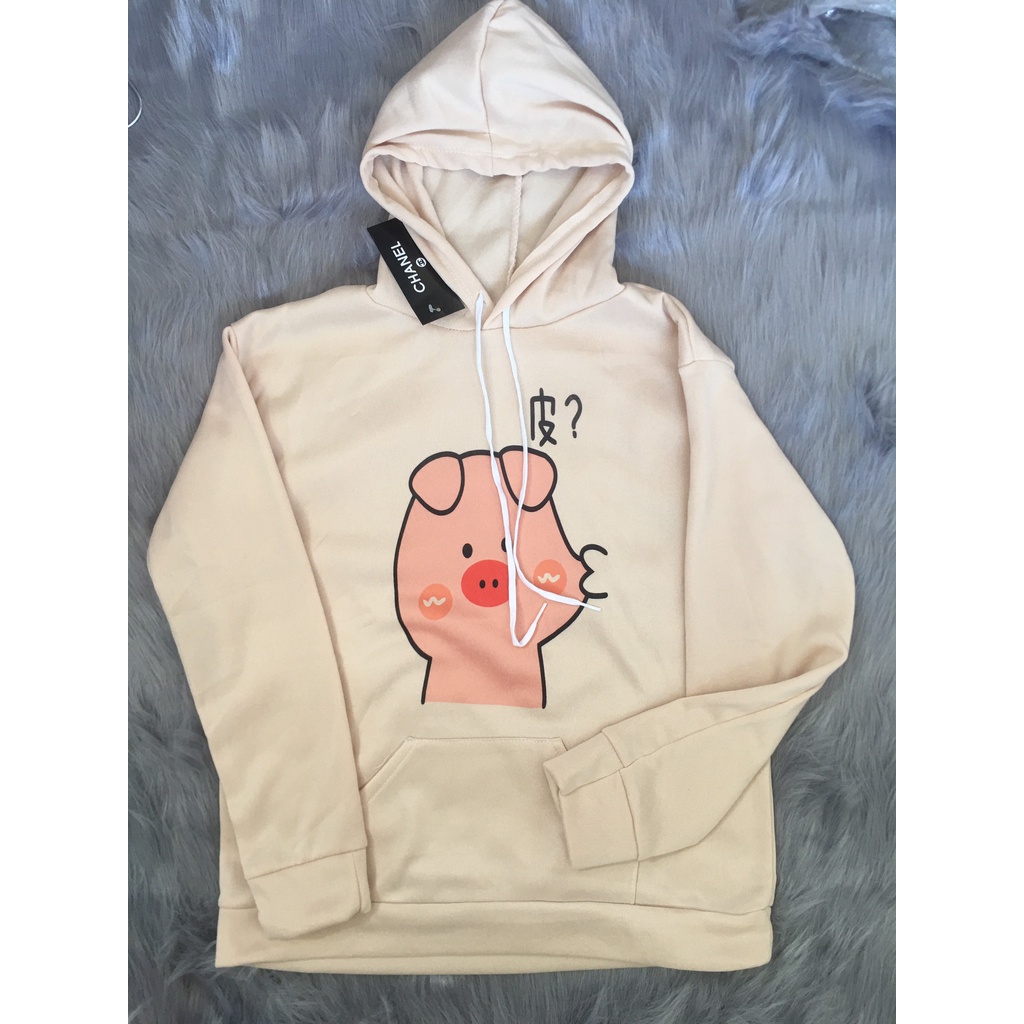 Áo Hoodie chất nỉ in hình phong cách dễ thương siêu cute đáng yêu | BigBuy360 - bigbuy360.vn