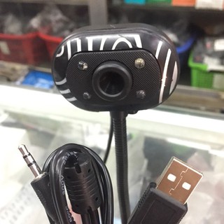 🍀(Bảo hành 06 tháng)Webcam Chân Cao có mic dùng cho máy tính có tích hợp mic và đèn Led trợ sáng -Webcam máy tính để bàn