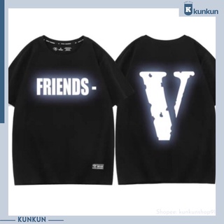 Áo thun phản quang V FRIENDS cheapmoment Vương Nhất Bác, Wang Yibo