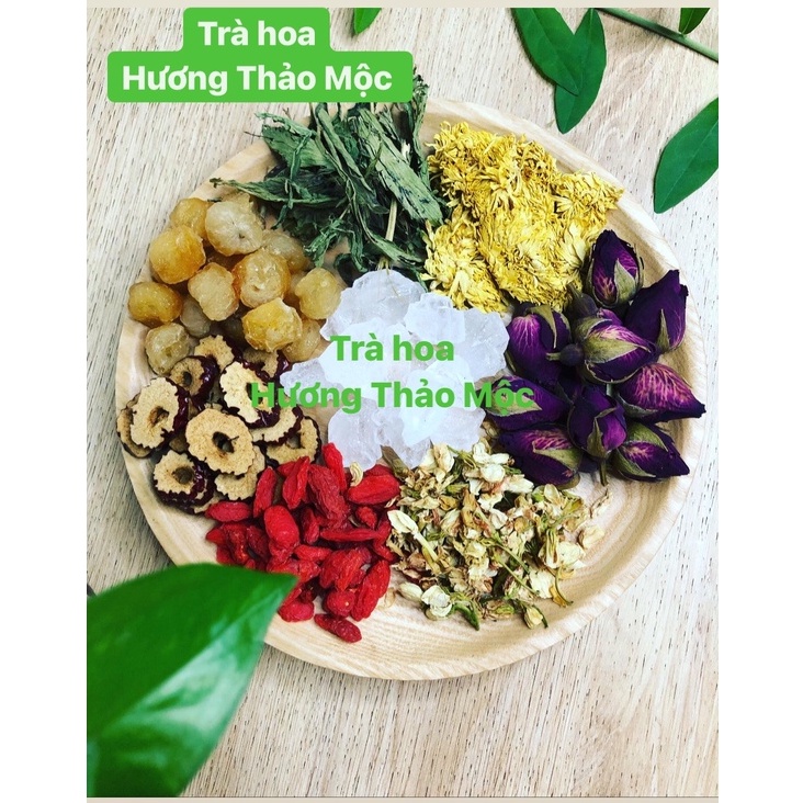 Trà Dưỡng Nhan 7 Vị - GIẢM CÂN, ĐẸP DA, NGỦ NGON