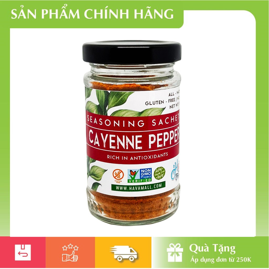 [HÀNG CHÍNH HÃNG] Bột Ớt – Cayenne Pepper Powder