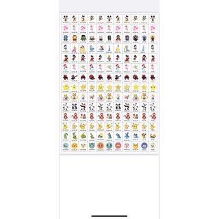 set sticker 100k/15 bảng