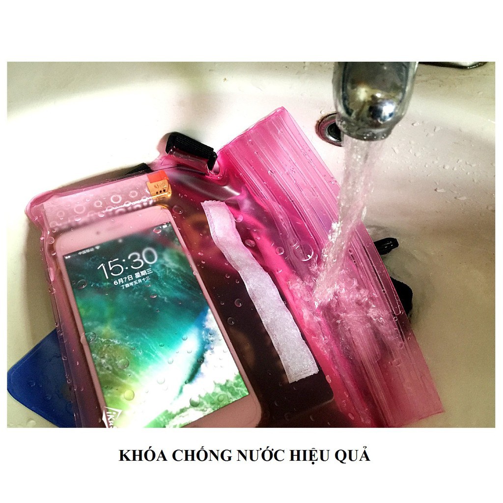 [GIÁ ƯU ĐÃI] Túi chống nước đeo hông tiện lợi - Chống ướt điện thoại - FREESHIP