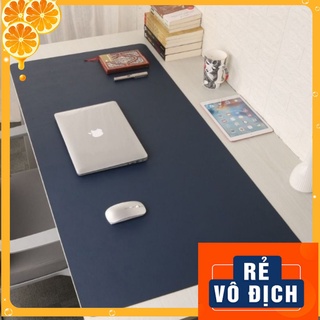 Thảm trải bàn làm việc size lớn deskpad da pu 120x60 kiêm miếng lót chuột máy tính, nhiều mầu