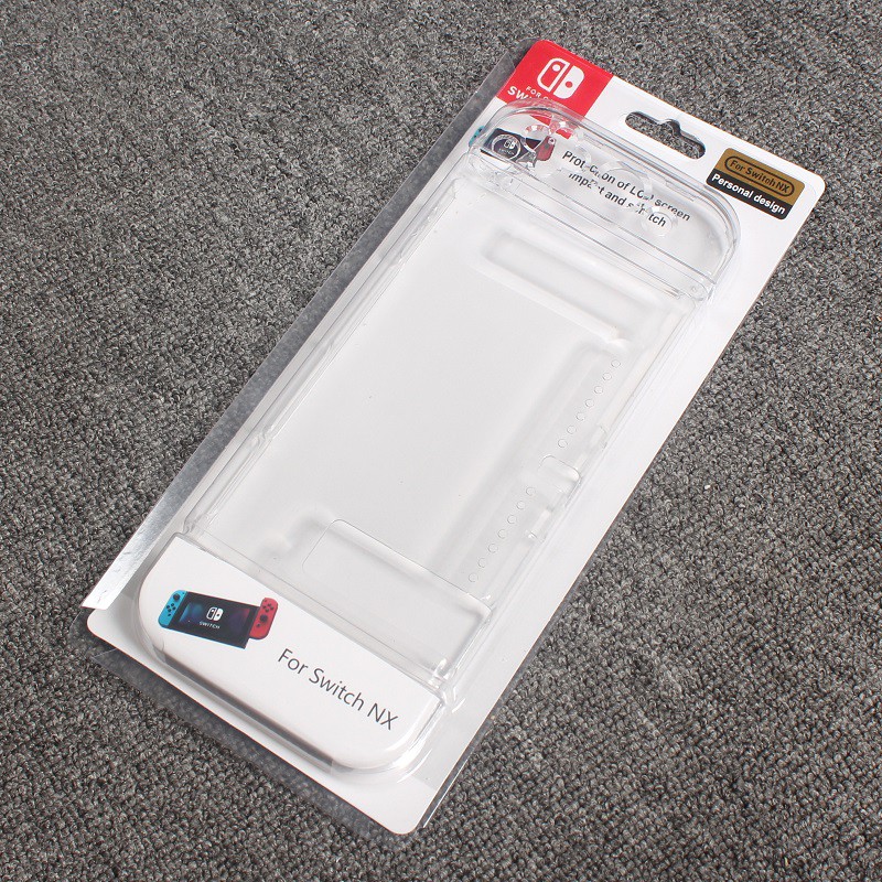 Ốp lưng + case cứng trong suốt cho Nintendo Switch OLED, V1, V2