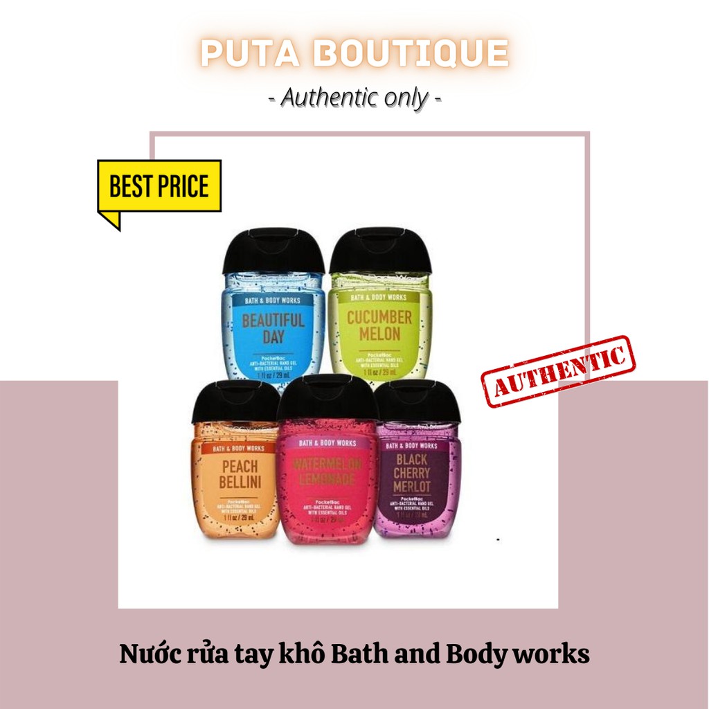 Gel rửa tay khô Bath and body works | BigBuy360 - bigbuy360.vn