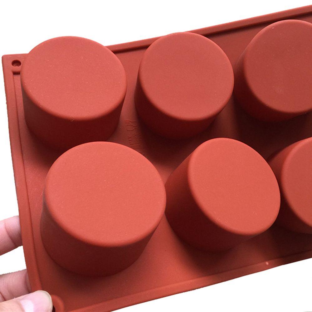 AUGUSTINA Khuôn Silicone Làm Bánh Hình Trụ Độc Đáo Tiện Dụng