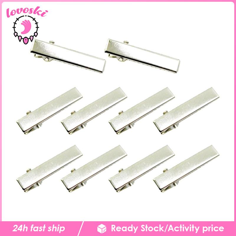 Set 10 Kẹp Tóc Cá Sấu 3.2cm Thời Trang Cho Nữ