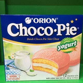 💖DATE MỚI💖 Bánh Chocopie Sữa Chua Yogurt Hộp 12 Chiếc x 360g