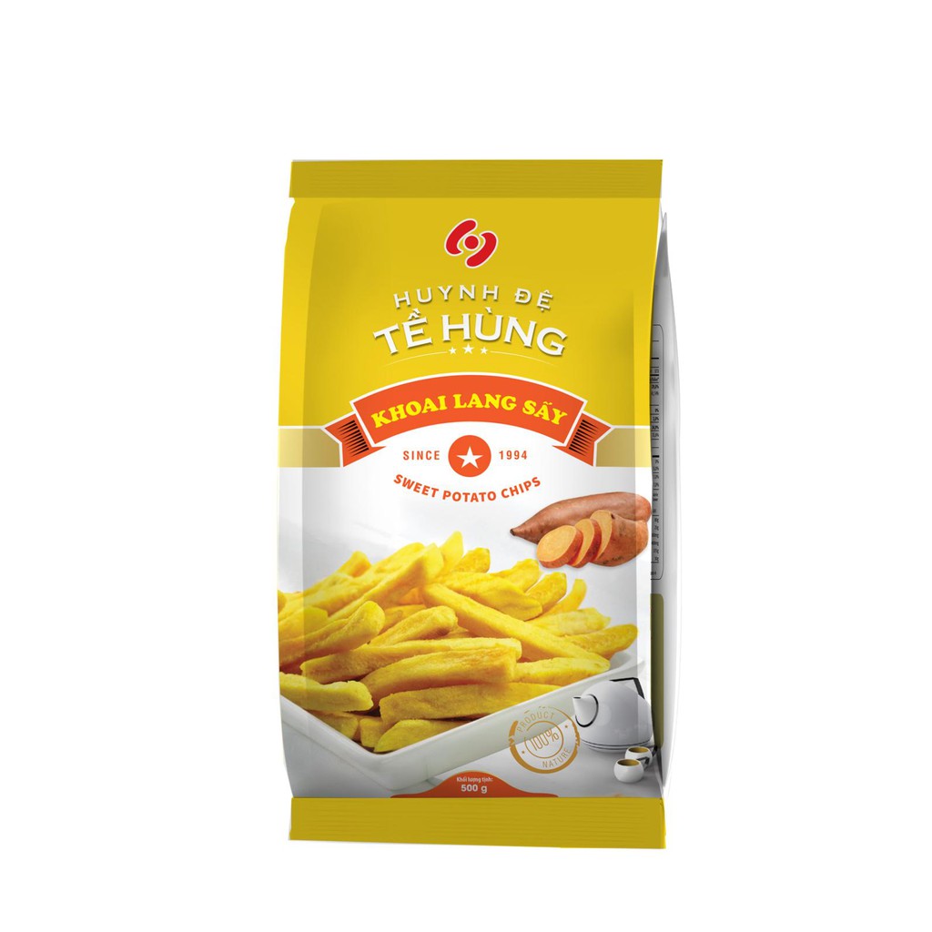 Trái cây sấy Tề Hùng hoa quả sấy gói 500gr