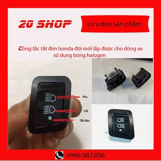 Công tắc tắt đèn xe máy Wave Alpha 2021 | RSX | Blade | Vision | LEAD Halogen_loại tốt