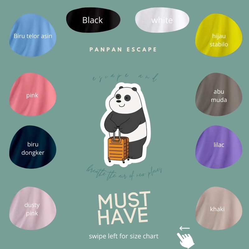 Áo Hoodie We Bare Bears