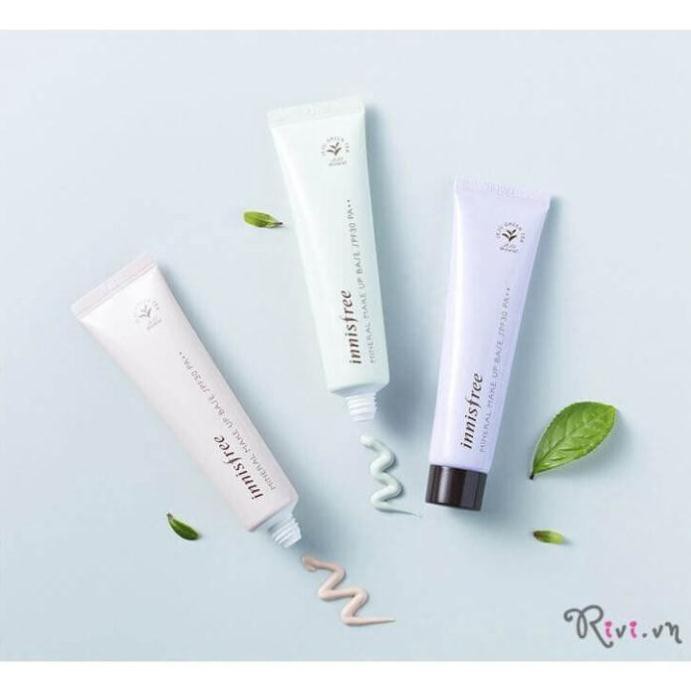 trieuphan89 TCCN [CHÍNH HÃNG] Kem Lót 4 Trong 1 Innisfree Mineral Make Up Base SPF30/PA++ 40ml trieuphan89
