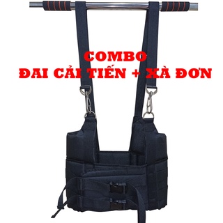 Combo Đai Kéo Giãn Cột Sống Mẫu Mới + Xà Đơn