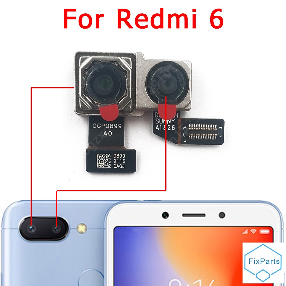 Lưng Mô Đun Camera Sau Cho Điện Thoại Xiaomi Redmi 7 7A 8 8A 5 Plus 5A 6 6A