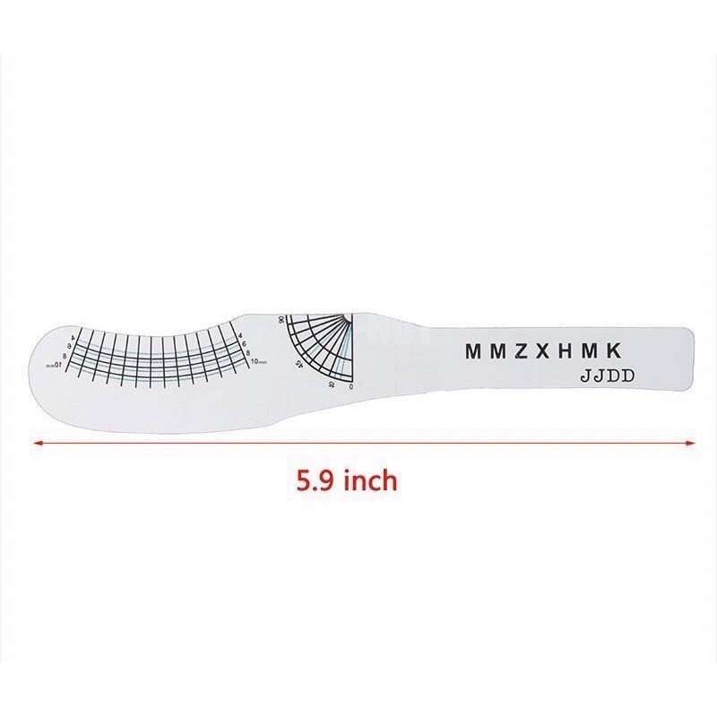 Thước đo lường, xác định chiều dài lông mi thật