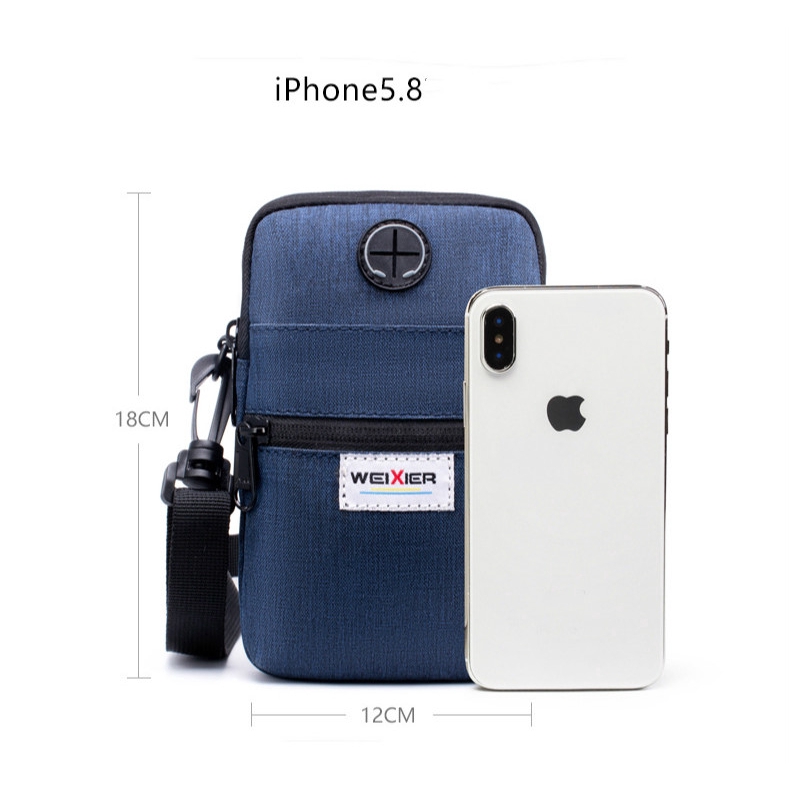 Men's Cross-body Bags Fashion Horizontal Shoulder Bag 05