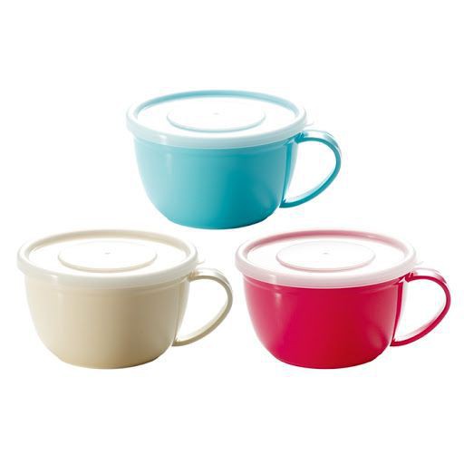 Cốc súp có nắp đậy 360ml - Hàng Nhật nội địa