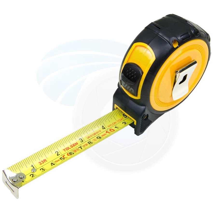 THƯỚC CUỘN 3m x 16mm, 5m x 19mm, 8m x 25mm TOLSEN 35006, 35007, 35008 - HÀNG CHÍNH HÃNG