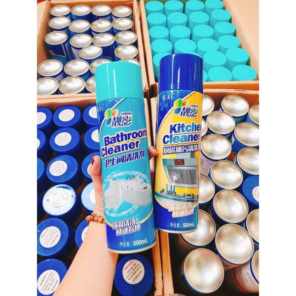 CHAI XỊT BỌT TUYẾT TẨY RỬA NHÀ BẾP, BỒN CẦU, NHÀ TẮM BATHROOM CLEANER