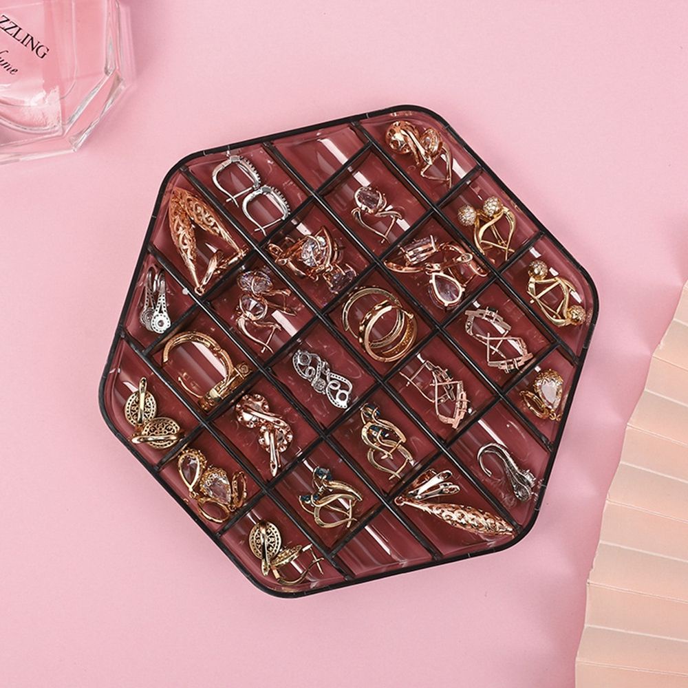 Hộp đựng trang sức nhiều màu sắc đa năng cho nữ