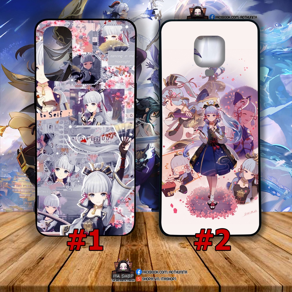 Ayaka Genshin Impact - Ốp Lưng Anime Xiaomi Redmi Note 11 11s 10 10s pro 5g 9 9c 9s 8 pro 11T Pro 12 Pro 11 12