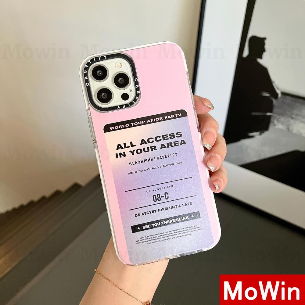 Ốp điện thoại silicon tpu mềm trong chống sốc màu đen hồng cho iPhone 13ProMax 12ProMax 11ProMax 7Plus XR XS MAXPlus